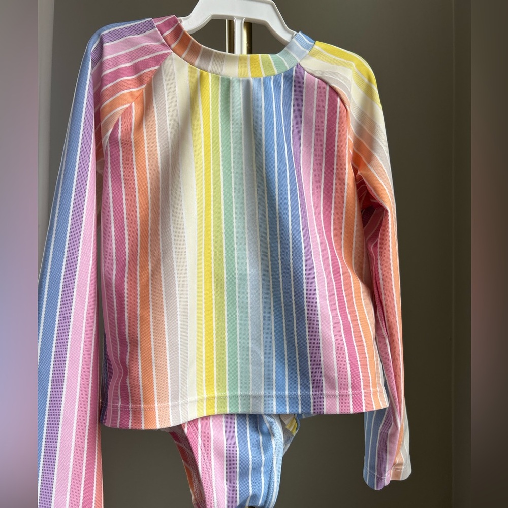 GAP Rainbow Striped Tankini